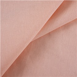 Ткань на отрез бязь гладкокрашеная ГОСТ 150 см цвет персик