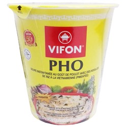 Рисовая лапша быстрого приготовления со вкусом курицы Pho Vifon, Вьетнам, 60 г