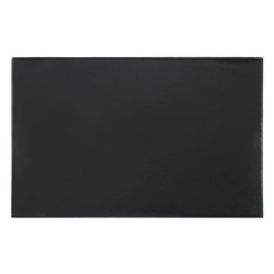 Покрытие настольное 45 × 65 см, Calligrata, с прозрачным карманом, чёрное