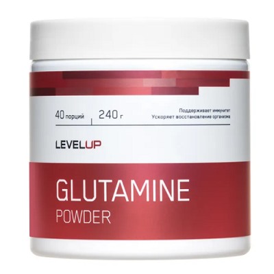 Аминокислота Глютамин Glutamine Level Up 240 гр.