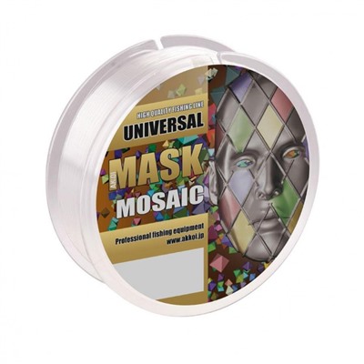 Леска Akkoi Mask Universal 0,165мм 100м прозрачная MUN100/0.165