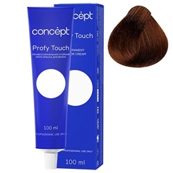 Стойкая крем-краска для волос 4.75 темно-каштановый  Profy Touch Concept 100 мл