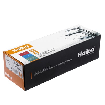 Смеситель для душа Haiba HB2208-2, двухвентильный, хром