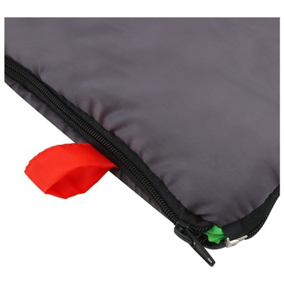 Спальник 2-слойный, L одеяло+подголовник 210 x 100 см, camping comfort summer, таффета/таффета, +5°C