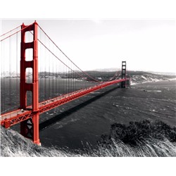 3D Фотообои «Золотые ворота Сан-Франциско»