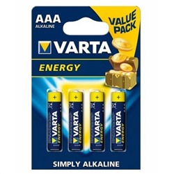 Varta  AAA  LR03 BL4 4103 Energy 4/40/200