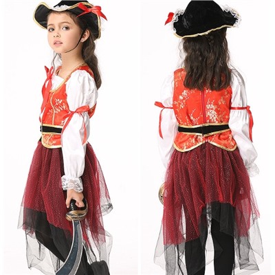 Костюм карнавальный "Пират" для девочки EK021