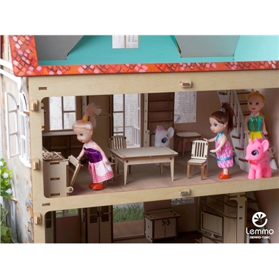 Деревянные конструкторы - Кукольный дом «Венеция»