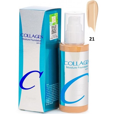 Тональный крем Enough Collagen Moisture Foundation SPF 15, тон 21, 100 мл