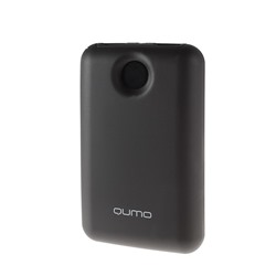 Внешний аккумулятор Qumo PowerAid 7800 (V2), 7800 мА-ч, 2 USB 1A+2A,  вход до 1.5A, черный