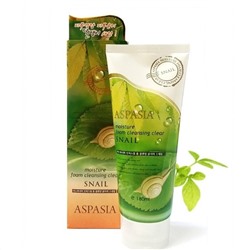 ASPASIA Пенка для умывания МУЦИН УЛИТКИ Moisture Foam Cleansing - Snail, 180 мл