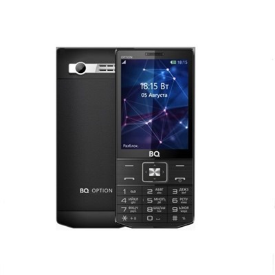 Сотовый телефон BQ M-3201 Option Black (TV), 2 sim, 32 Мб