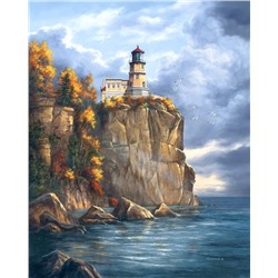 Картина по номерам 40х50 - Осенний маяк