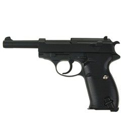 Пистолет пружинный Galaxy Walther P-38 G.21, клб 6 мм