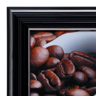 Картина "Кофейные зёрна" 18х18 см