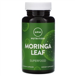 MRM, Nutrition, Moringa Leaf, 60 Vegan Capsules