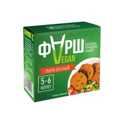 Сухая злаково-овощная смесь "Фарш vegan" морковная, 100г