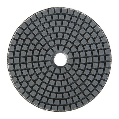 Алмазный гибкий шлифовальный круг ТУНДРА "Черепашка", для мокрой шлифовки, 100 мм, № 10000