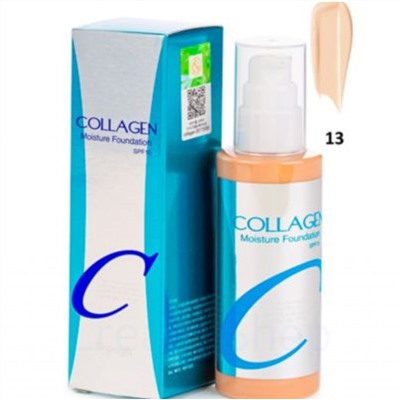 ENOUGH Тональная основа 13 тон Collagen Moisture Foundation SPF15 100ml