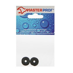Прокладка резиновая MasterProf, для душевого шланга 1/2", набор 2 шт.