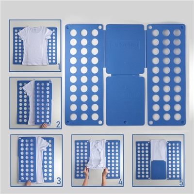 Приспособление для складывания одежды, 70×59 см, цвет МИКС