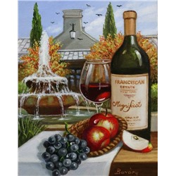 Картина по номерам 40х50 - Вино и фрукты