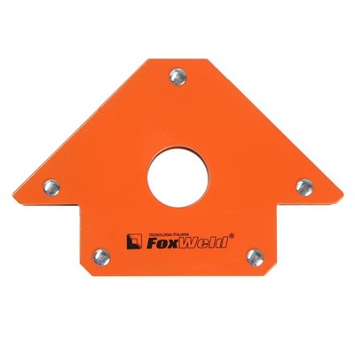 Магнитный угольник для сварки FoxWeld FIX-4, 45/90/135°, усилие на отрыв 22 кг
