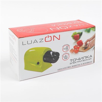 УЦЕНКА Точилка для ножей, ножниц, отвёрток LuazON LTE-02, работает от 4 АА (не в комплекте)