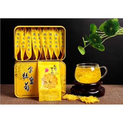 Натуральный чай из хризантемы 40 г 10 пакетиков