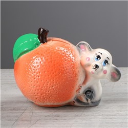 Копилка "Мышь с апельсином"