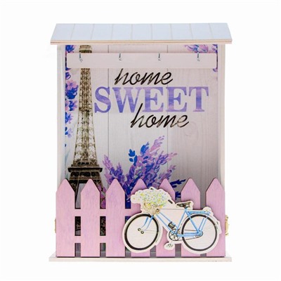 Ключница с полкой Sweet home, 22,5 х 30,5 х 5,7 см