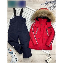 Костюм детский зимний: куртка и полукомбинезон арт. 886761