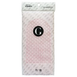 Сетчатая массажная мочалка розовая (27*95 см) Gahwa, Корея