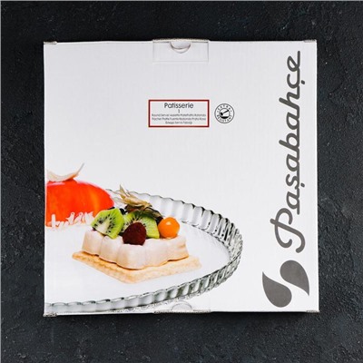 Блюдо сервировочное Patisserie, d=24 см, цвет прозрачный