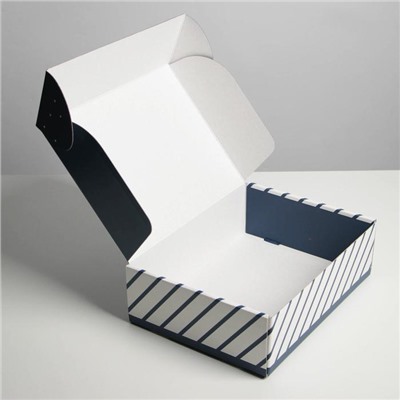 Коробка складная «Счастья», 30,7 × 22 × 9,5 см
