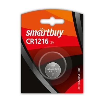 Батарейка Smartbuy CR1216/1B