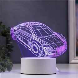 Светильник "Авто" LED RGB от сети 9,5x16x14 см