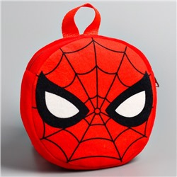 Рюкзак детский плюшевый, Человек-паук