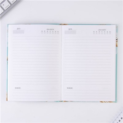 Набор «Сияй ярче солнца»: ежедневник 80 листов и ручка