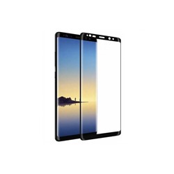 Защитное стекло Samsung Note 20 (черный) полная проклейка