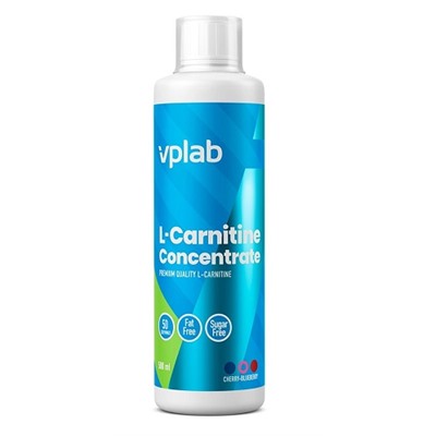 Жиросжигатель Л-Карнитин L-Carnitine Concentrate cherry-blueberry Vplab 500 мл.