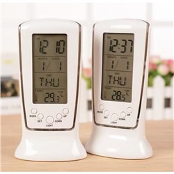Часы-будильник электронные "Паритет", термометр, 13 х 6.5 см