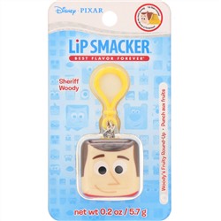 Lip Smacker, Бальзам для губ в кубике Pixar, Sheriff Woody, фруктовый, 5,7 г