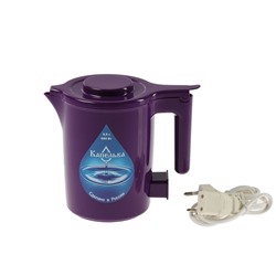 Чайник электрический "Капелька", 600 Вт, 0.5 л, фиолетовый