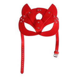 Карнавальный маска «Кошка», цвет красный