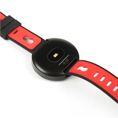 Умные часы Prolike с измерением давления, черно-красные PLSW4000R