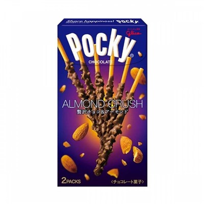 Палочки Pocky в шоколаде с кусочками Миндаля 48гр(2 пакетика) (Япония)  арт. 817515