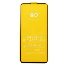 Защитное стекло Vivo Y5S (черный) 9D тех.упаковка