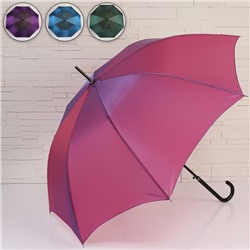 Зонт - трость полуавтоматический «Хамелеон», 8 спиц, R = 50 см, цвет МИКС