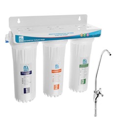 Система для фильтрации воды ITA Filter Онега, 3-х ступенчатый, антижелезо